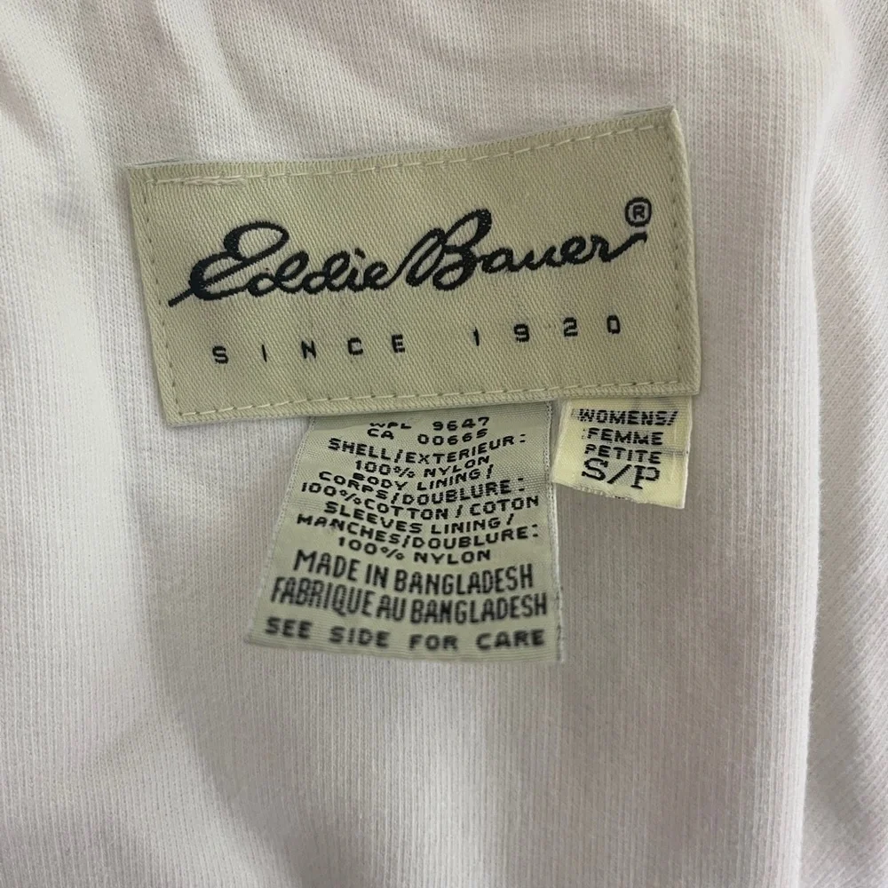 Eddie Bauer Black &‎ white lightweight Jacket - Picture 11 of 11
